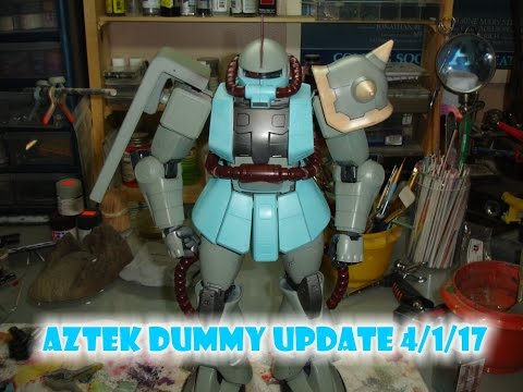 Aztek Dummy Update 4/1/17 - Gundam pt.3