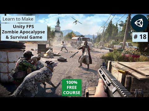 First Person Shooter Unity 3d Game Development Tutorial Create Zombies Apocalypse Survival Game