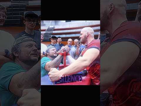 🔥Larratt punished Sandris Sedis #armwrestling #edit #devonlarratt