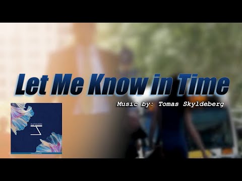 LET ME KNOW IN TIME: Tomas Skyldeberg IWRITE TV #LetMeKnowInTime #indiepop #iwritevideo