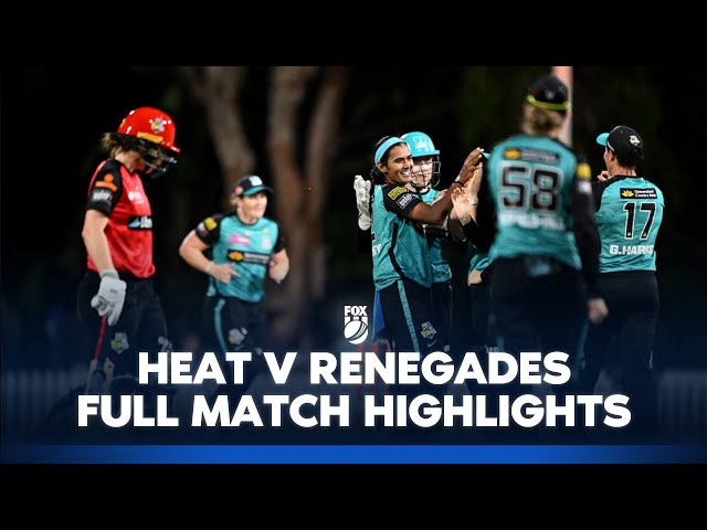 Brisbane Heat Women vs. Melbourne Renegades Women | 30/10/2024 Match Highlights | Fox Cricket