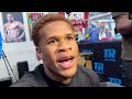 DEVIN HANEY RIPS GERVONTA DAVIS; SAYS HE DOESNT WANT TO FIGHT & WELCOMES ISAAC CRUZ FIGHT