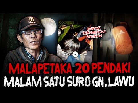 NAIK GUNUNG APA UJI NYALI?! MALAM SATU SURO DI GUNUNG LAWU 20 PENDAKI INI NYARIS GABISA PULANG