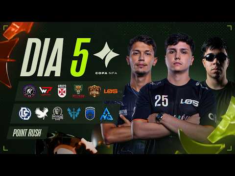 COPA NFA SPLIT 1 26 🟢 POINT RUSH | DIA 5 - DISPUTA PESADA NA COPA NFA!