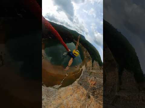 Rope Jump - Campo Magro PR #aventura #ropejump #lagoaazul #esportesradicais