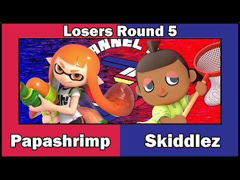 Channel 3 RGC - PapaShrimp(Inkling) vs. Skiddlez(Villager) - Losers Round 5 10/15