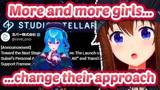 Sora's Thoughts On Suisei Launching Her Own Personal Agency 【ENG Sub Hololive】