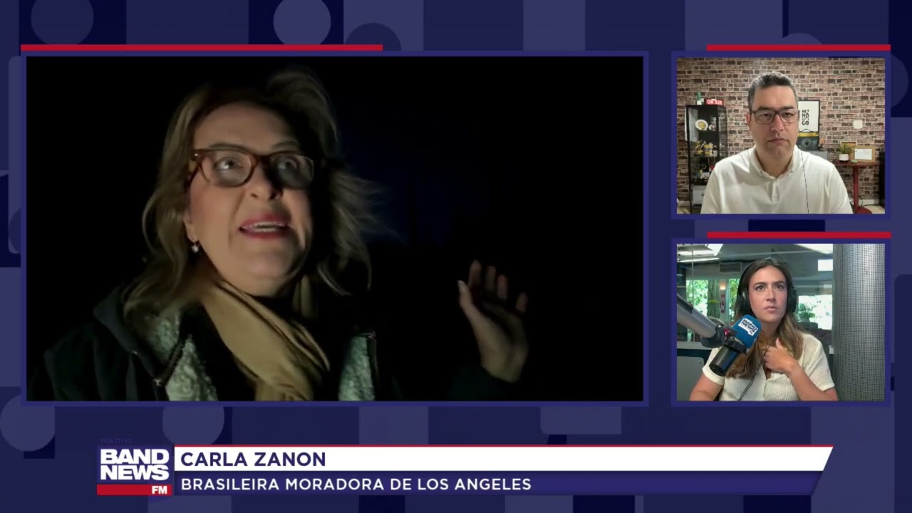 “Ver o fogo chegando é desesperador”, diz brasileira sobre os incêndios em LA