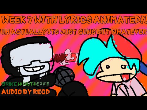 Guns WITH LYRICS by RecD (Animated By Me)