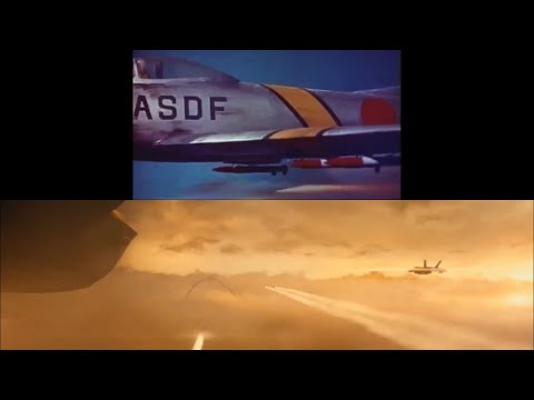 Rodan 2019 and 1956 side by side