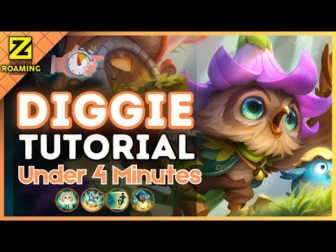4-Minute Diggie Tutorial in Roam || (MLBB S37) 2025