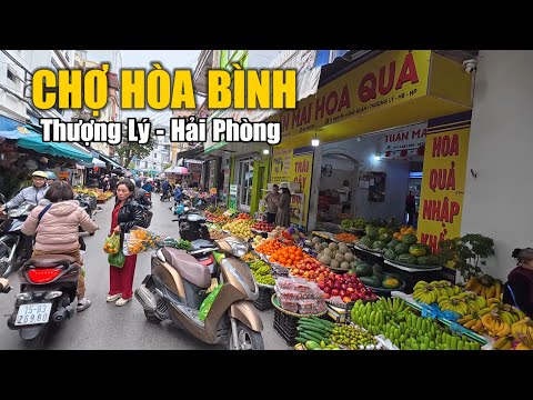 Hoa Binh Market (Thuong Ly, Hai Phong) | February 1, 2026.