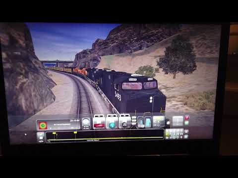 MongoTV_10900 - Mongo Games - Train Simulator - DANSK - Del 630 - Canjun Pass - Langt Godstog