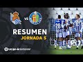 Resumen de Real Sociedad vs Getafe CF (3-0)