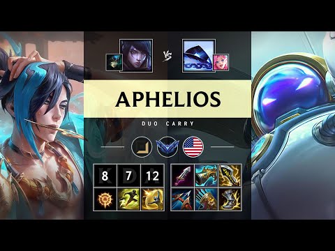 Aphelios ADC vs Xerath - NA Diamond Patch 25.20