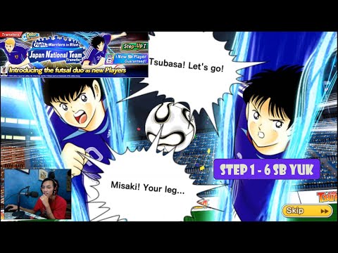 GACHA STEP 1 - 6 SB G23 YUKKK ! HALAHHHH ! - CAPTAIN TSUBASA DREAM TEAM