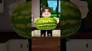 Download lagu Cleyki Swallows a Whole Watermelon in Roblox Brookhaven!😨 mp3