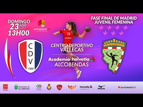 FASE FINAL JF j3 CENTRO DEPORTIVO VALLECAS - ACADEMIA HELVETIA ALCOBENDAS