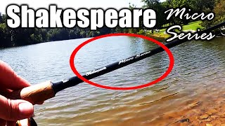 Ultralight Fishing with the Shakespeare Micro Series!