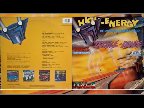 HIGH-ENERGY DOUBLE DANCE ⚡ Volume 5 (80 Mins Non-Stop Mix) 2LP Various Artists 1986