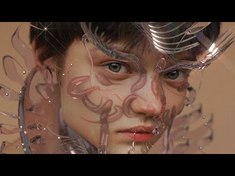 ⚠️ DON’T do this for FREE / Chrometype Mask Fashion Photo / Blender Tutorial