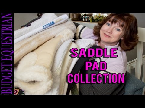 My Saddle Pad Collection