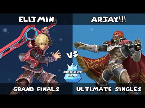 Sherbert Land # 10 | elijmin (Shulk) vs ARJAY!!! (Ganondorf) | Grand Finals | SSBU Ultimate