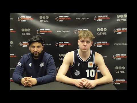 CEYBL U19 - Press conference, 19.11.2022, Science City Jena - Diawin Košice