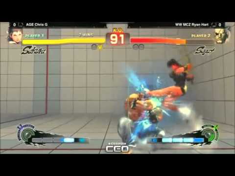 SSF4AE AGE Chris G vs WW MCZ Ryan Hart - CEO2013 Day 3