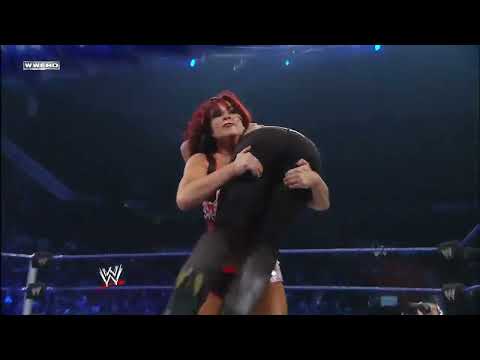 HD WWE Smackdown  August 29, 2008  Victoria vs  Brie Bella