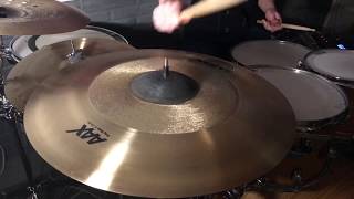 Video thumbnail for Sabian 21” AAX Freq Ride Cymbal Sound Demo by Christian Baumgartner
