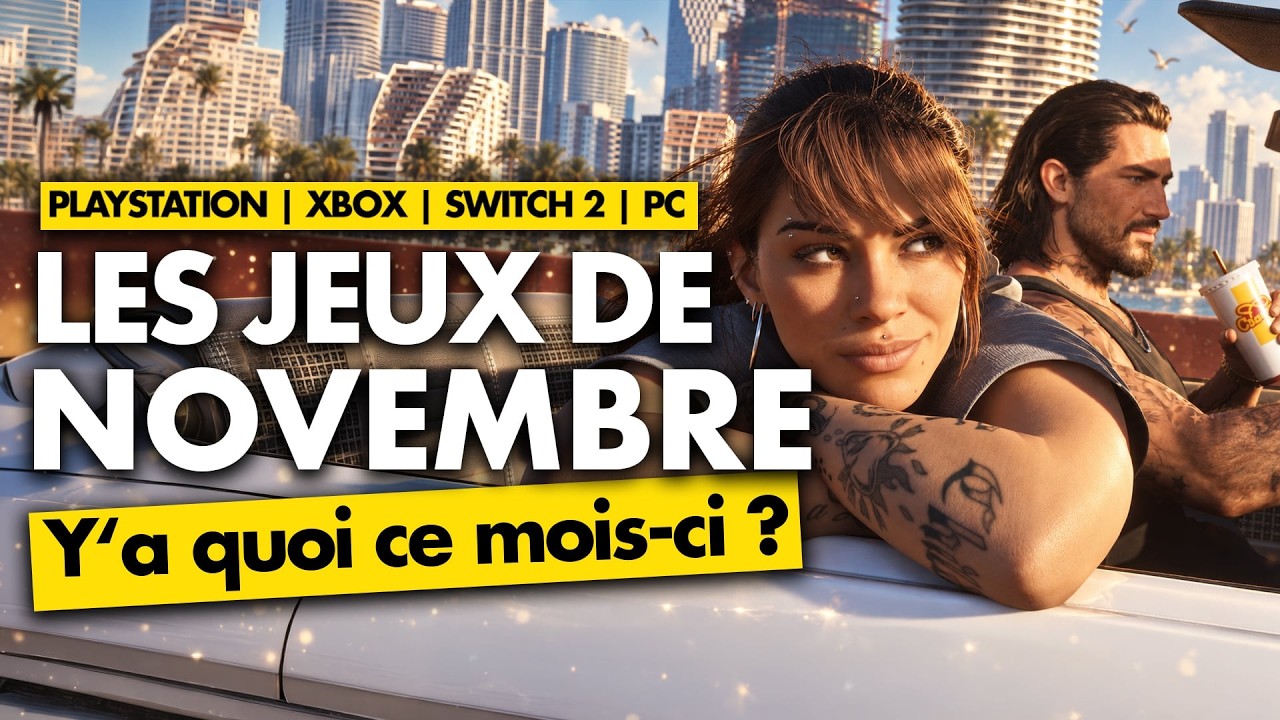 TOP 10 des sorties jeux vidéo en NOVEMBRE 2026 ! 🎮