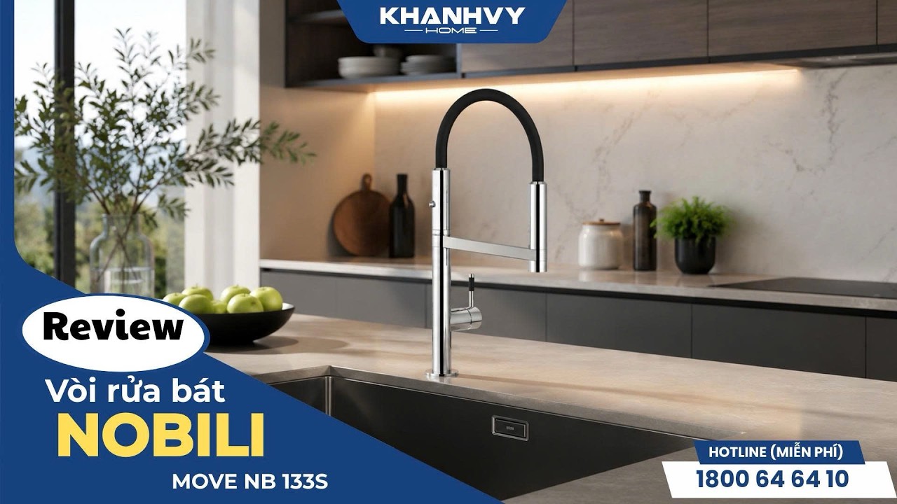 Vòi rửa chén Nobili MOVE NB133S