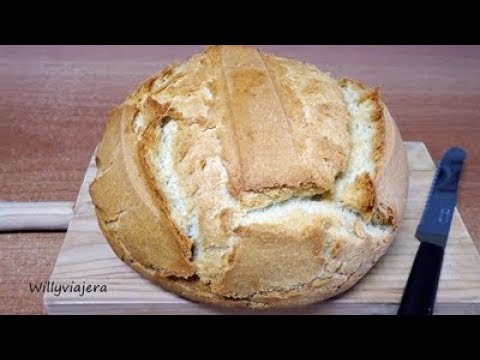 HOGAZA DE PAN (60 minutos) Vegano👏👏🥖
