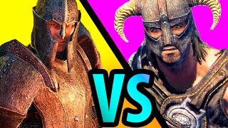Skyrim - Сравниваем АРТЕФАКТЫ Skyrim Special Edition и Oblivion!