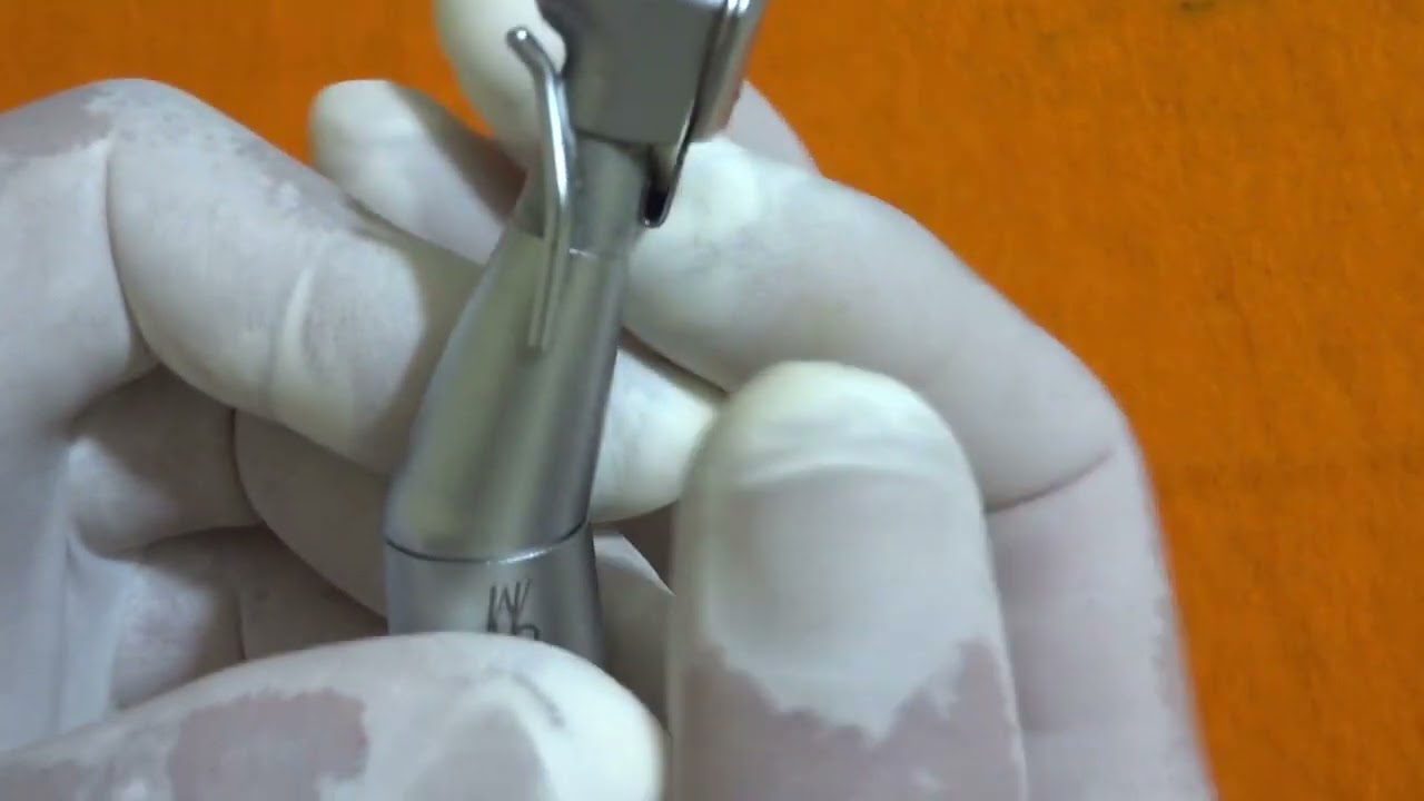 manutenção de contra ângulo kavo parte 2-ajuste da trava da broca