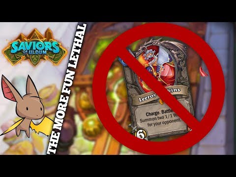 Pick the Cool Lethal Over the Boring One | Firebat Hearthstone