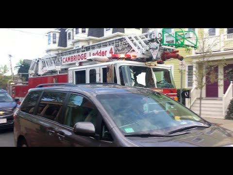 CAMBRIDGE MA LADDER 4 RESPONDING 5/9/18