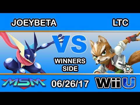 MSM 102 - YV DCG | Joeybeta (Greninja) Vs. LTC (Fox) Winners Side