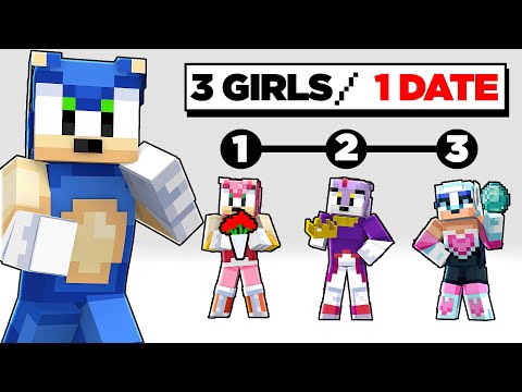 Sonic Picks a Girlfriend?! Minecraft Sonic 3