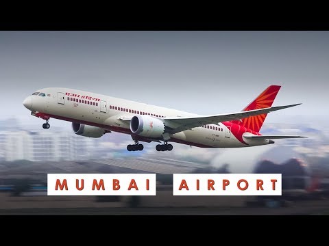 Mumbai Airport | Runway 27 | Evening Arrival and Departures | Plane Spotting Compilation