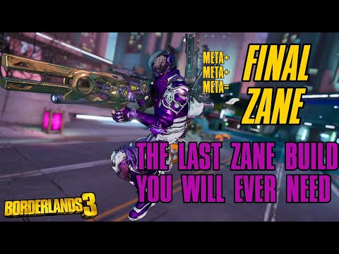Borderlands 3 - Final Zane - Working in 2024! Stacked Meta Build - Easily Crush Any Difficulty!