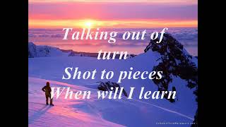 the moody blues - talking out of turn - with lyrics