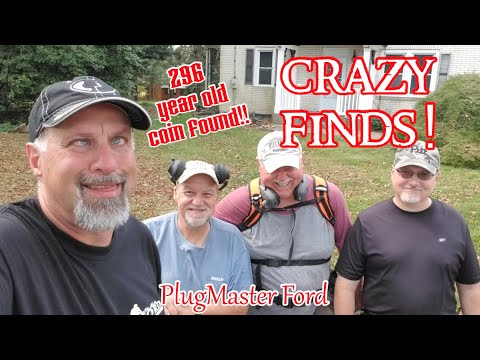 CRAZY Finds Metal Detecting | Colonial OLD COINS & MORE | PlugMaster Ford