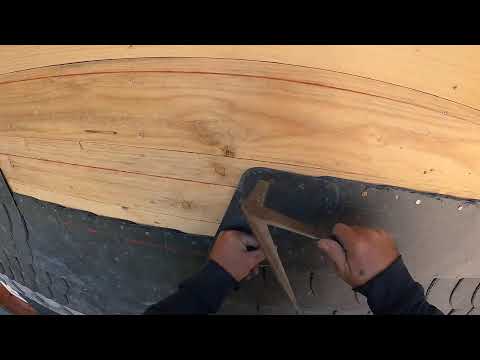 Giebel mit Schiefer verkleiden Teil 6 - Colorschiefer von Theis Böger - Schiefer Schuppendeckung