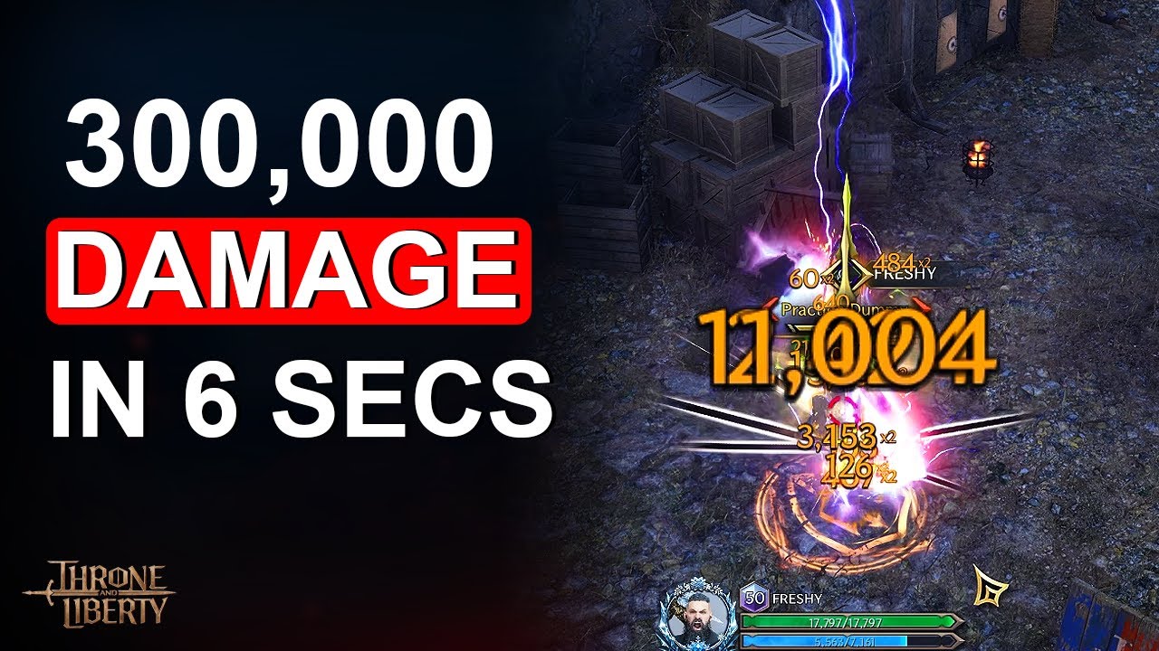 Updated Highest Damage SPEAR DAGGER PVE Build in Throne and Liberty
