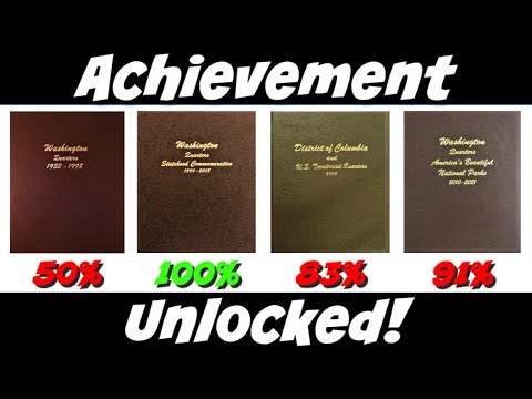 ALBUM DI MONETE COMPLETATO AL 100% DOPO AVER CERCATO IN UN'INTERA SCATOLA DI QUARTIERI! | COIN QU...