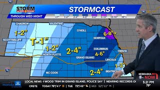 Monday Evening KLKN Forecast, March 17, 2025