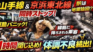 【大混乱】山手線＆京浜東北線が同時停止…通勤地獄の朝！車内閉じ込め・体調不良続出の真相