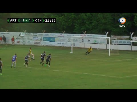 Goles en Arteaga 1 vs Centenario 1 - Final partido de IDA